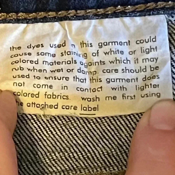 EUC Vintage Calvin Klein Jeans Logo Stitch 5 Pocket Denim Midi Skirt SZ 11 - Picture 8 of 8